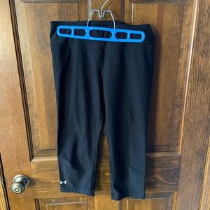 Under Armour Black Capri Leggings
